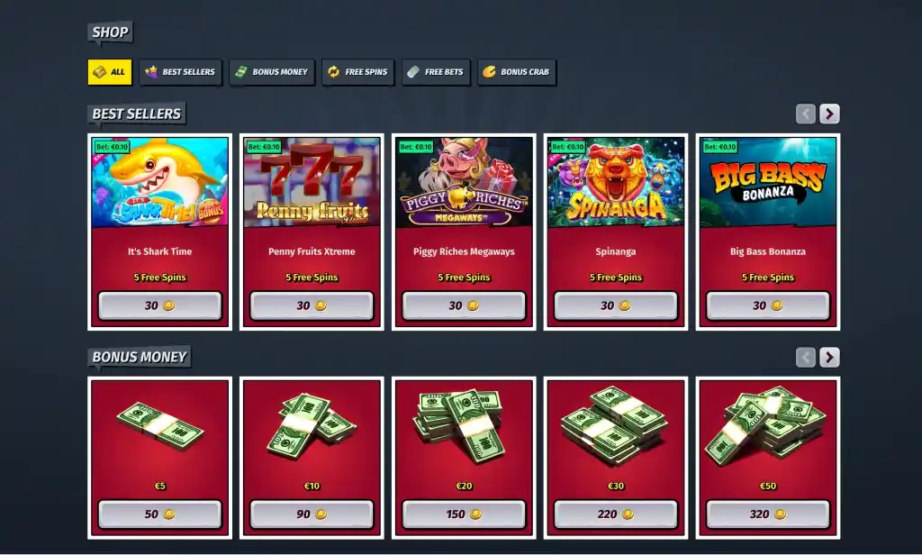 Ally Spin casino review section 5